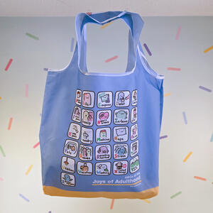 Adulthood ABCs Foldable Tote Bag