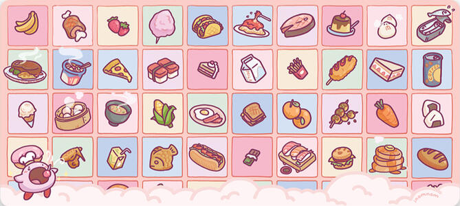 Kirby's Dinner Menu