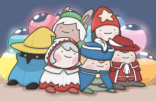 FF Mage Plushies