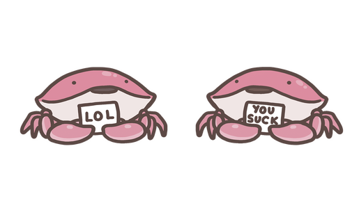 LOL, You Suck Crab