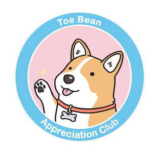 Dog Toe Bean Appreciation Club
