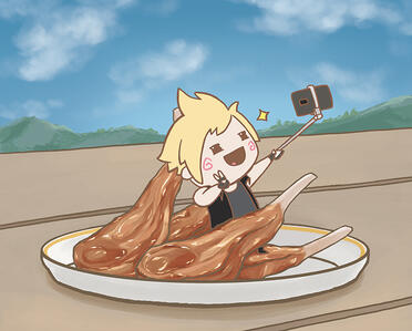 FFXV Food: Prompto