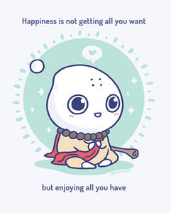 Milk-kun Happiness Monk