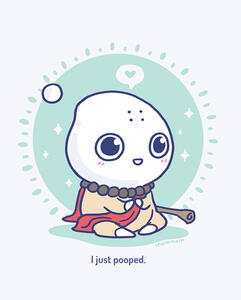 Milk-kun Monk Poop