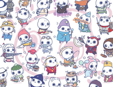 Milk-kun RPG (XL 2-piece print)