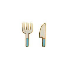 Cerulean Blue Cutlery